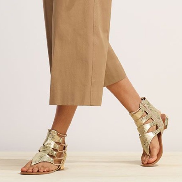 aldo gold gladiator sandals